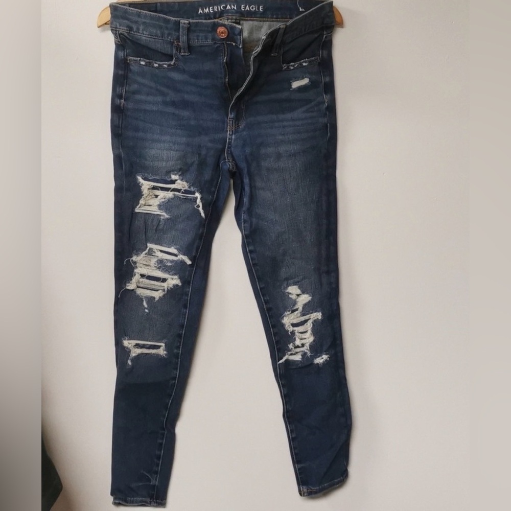Brand new American eagle hi-rise jegging crop, size 8 long